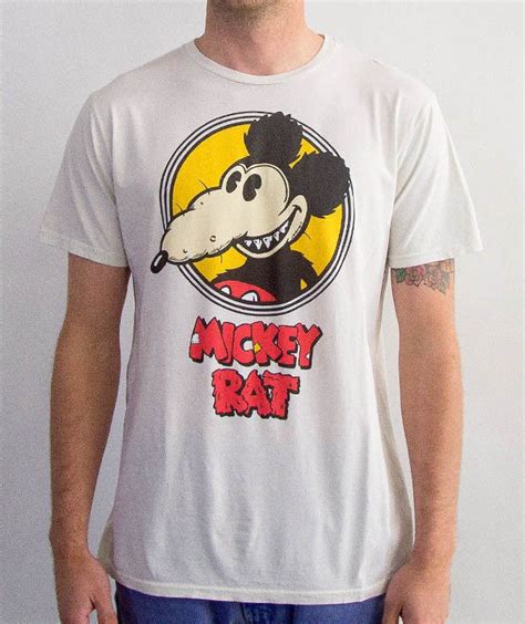 Official Mickey Rat Classic Spotlight White Tee | Mickey rat, Tees ...