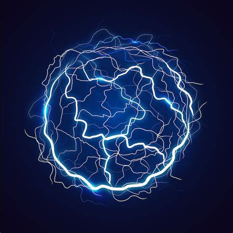 Free Vector | Electric ball light effect