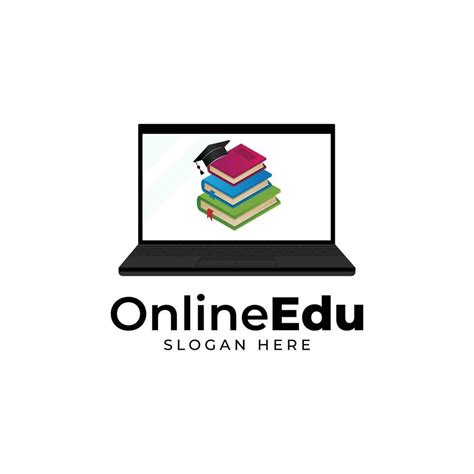 Online education logo design vector template 26994980 Vector Art at ...