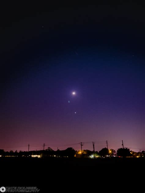 Night Sky with the moon, planets & andromeda galaxy - Night - Photo.net