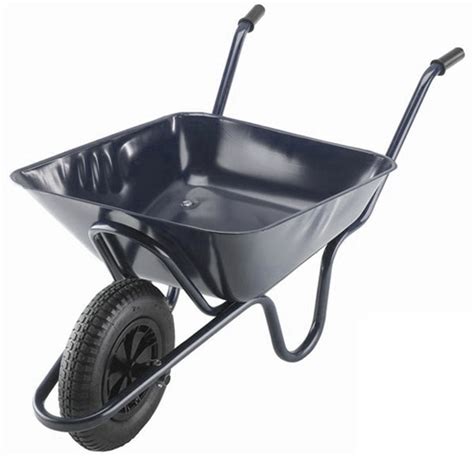 The Integral Black DIY Builder Wheelbarrow 85 Litre / 125kg