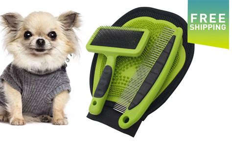 $29.95 for a 3-Piece Pet Grooming Tool Set (a $99 Value) | WagJag