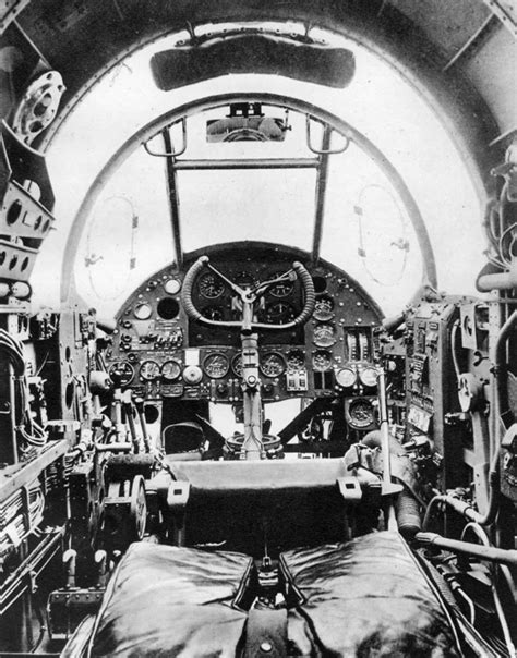 Cockpit of a Handley-Page Hampden. | Wwii aircraft, Cockpit, Aircraft