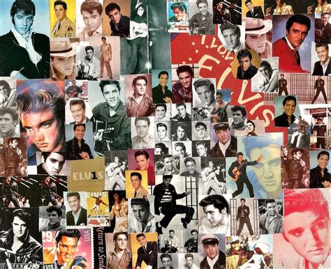 Elvis Presley Collage 1 Digital Art by Doug Siegel