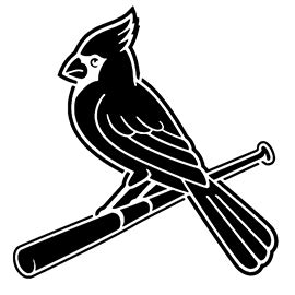 MLB - St Louis Cardinals Logo Stencil | Free Stencil Gallery