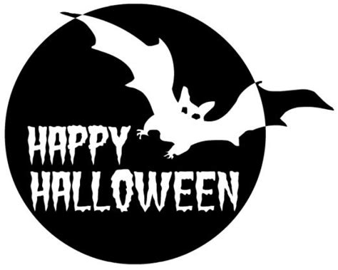 Halloween black and white happy halloween clip art black and white - WikiClipArt
