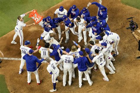 World Series Game 1: Rangers walk off on Adolis García's homer vs ...