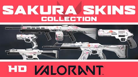 VALORANT Sakura Skins Collection | Skin Bundle HD Showcase - YouTube