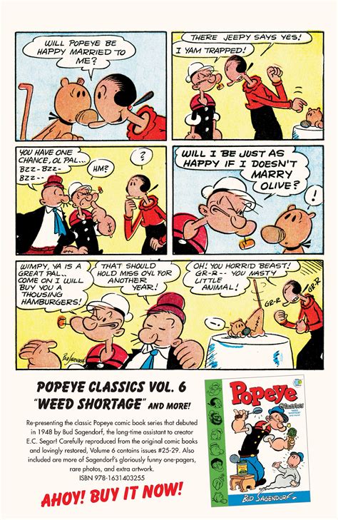 Classic Popeye Issue 40 | Read Classic Popeye Issue 40 comic online in ...