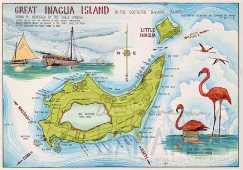 Great Inagua Island Map