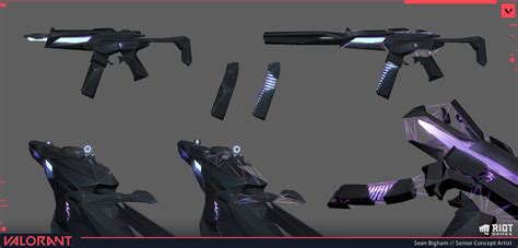 ArtStation - VALORANT: Singularity, Sean Bigham | Valorant concept art, Game concept art, Weapon ...