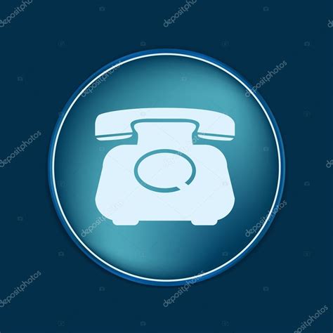 Classic retro phone Stock Vector by ©Little_cuckoo 83584154