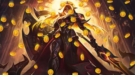 Bitcoins From Above Solar Eclipse Leona Splash Art League Of Legends Lol U784 Wallpaper : r ...