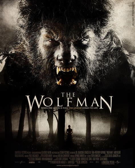 The Wolfman 2010 Poster