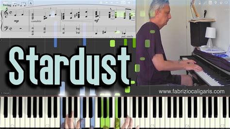 Stardust - Piano Cover - Tutorial - Sheet Music in PDF - YouTube