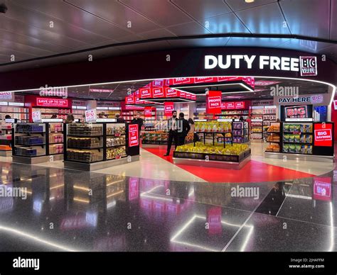 Hamad International Airport Duty Free Shop Stock Photo - Alamy