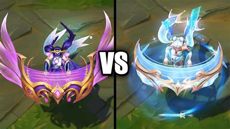 Immortal Journey Sona vs Prestige Immortal Journey Sona Skins Comparison (League of Legends ...