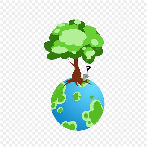 Ilustración De Medio Ambiente Natural Amigable Con El Medio Ambiente PNG ,dibujos Gran árbol ...