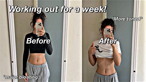 WORKING OUT FOR A WEEK ! *DAISY KEECH EDITION | more toned + before & after results - YouTube ...