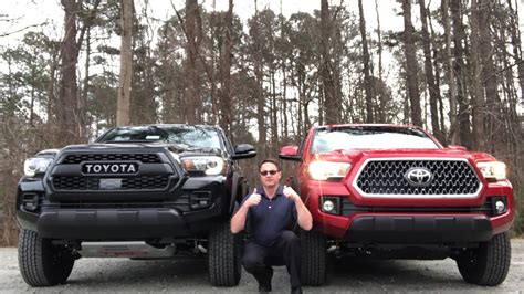 Truck Battle - 2019 Tacoma TRD PRO vs TRD Off-Road: You Decide the ...