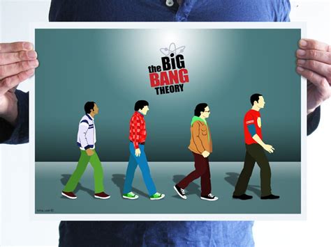 The big bang theory posterdigital printfan artThe big bang | Etsy