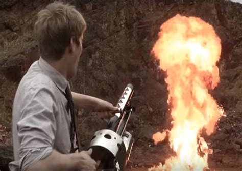 Insane Youtube Engineer Makes His Own Thermite Projectile La