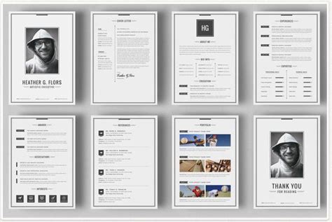 Modern Resume Templates Docx To Make Recruiters Awe Free Portfolio Template Resume Template ...