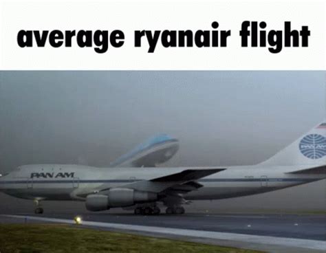 Average Ryanair Flight Plane Crash GIF – Average Ryanair Flight Plane ...