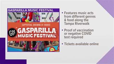 Here's a personal guide to the 2021 Gasparilla Music Festival | wtsp.com