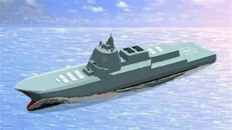 First Rendering Of Japan's Ballistic Missile Defense Ship Concept Released