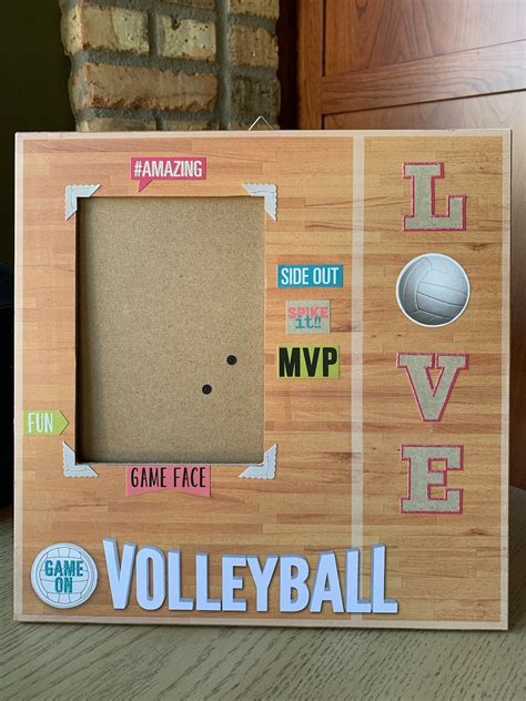 Volleyball, Volleyball Picture Frame, A Way of Life, Team Player, I ...