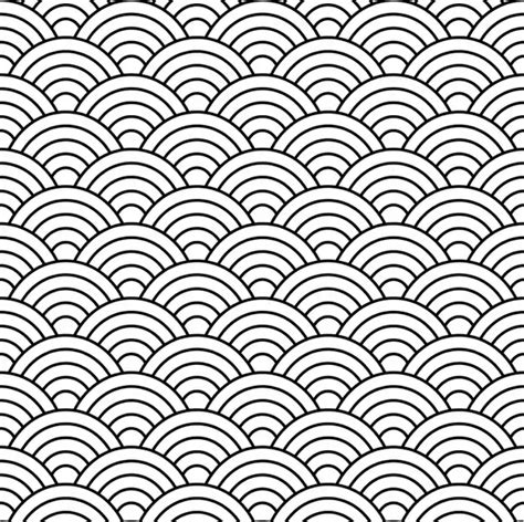 Seamless fish scale pattern (vector) Vectors graphic art designs in ...