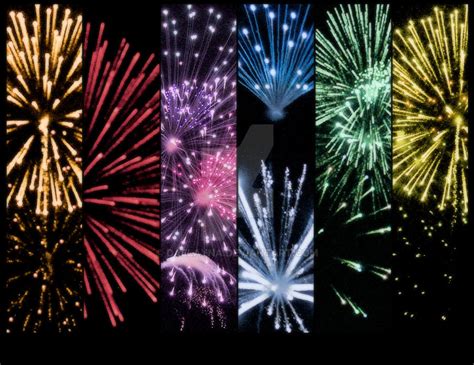 Fireworks Rainbow by Daelayna on DeviantArt