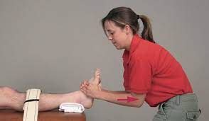 Ankle mobilization Technique exercise