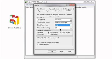 Project64 Configuration Settings (N64 Emulator) - YouTube