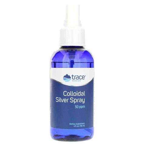 Colloidal Silver Spray 30 PPM, Trace Minerals Research