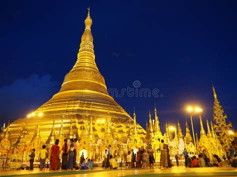 Shwedagon Pagoda editorial image. Image of buddhism - 101680690