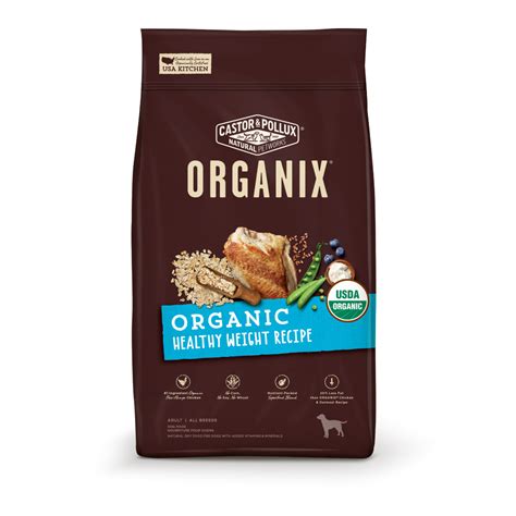 Castor and Pollux Organix Organic Healthy Weight Dry Dog Food | PetFlow