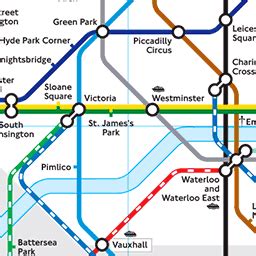 South Kensington Tube Map