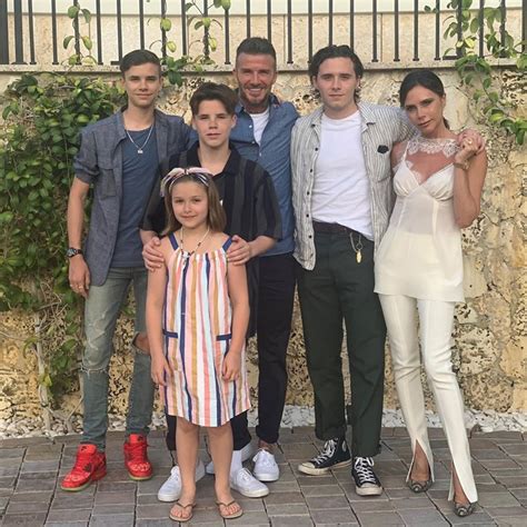 David and Victoria Beckham’s kids look grown up in new family vacation photo