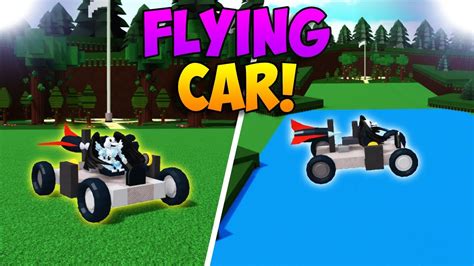 Convertible FLYING CAR Tutorial!! - Build A Boat For Treasure! - YouTube