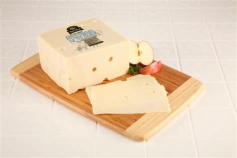 Boar's Head No Salt Swiss Cheese Fresh Sliced Deli Cheese, 1 Lb - Fred ...