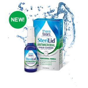 TheraTears SteriLid Antimicrobial Eyelid Cleanser - Contact Lens Centre Australia