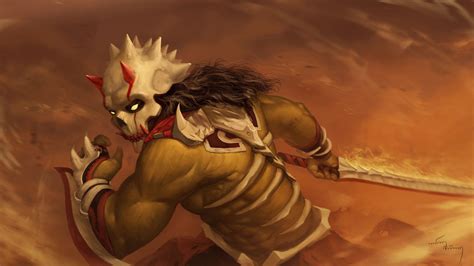 DOTA2 Juggernaut : The death of sandstorm by Freppechoco on DeviantArt