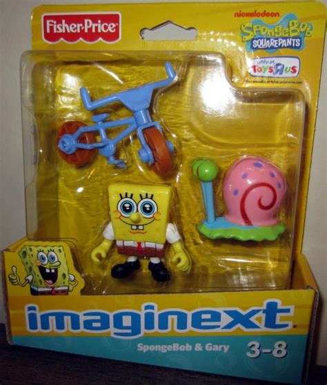 SpongeBob SquarePants Gary Imaginext Toys R Us Exclusive action figures