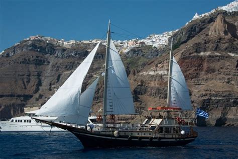 santorini Wooden boat tour - santorini tours, boat tours, Caldera Cruise & Oia Sunset ...