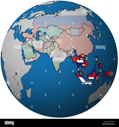 ASEAN Nations Map