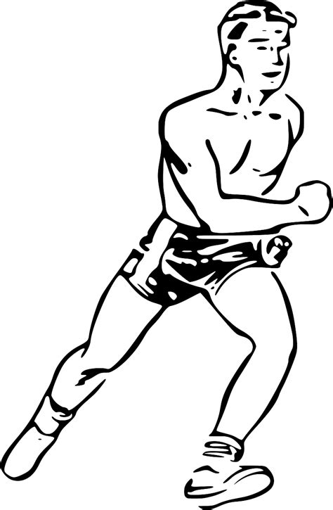 SVG > runner running man - Free SVG Image & Icon. | SVG Silh
