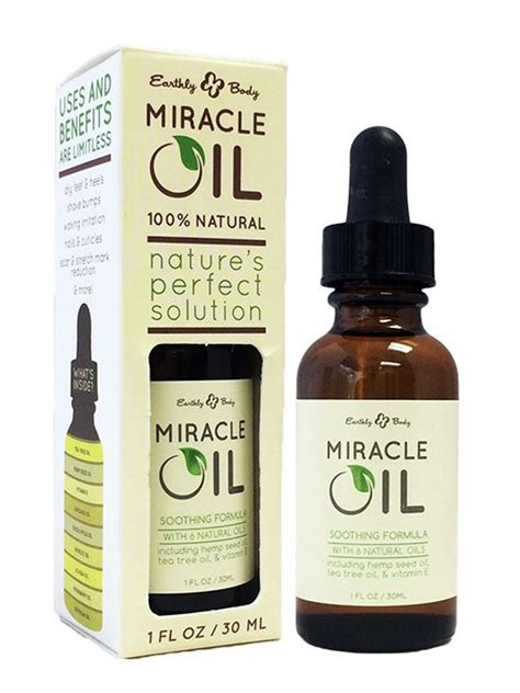 Miracle Oil, 1 oz - The Soap Store