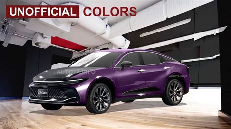 2023 Toyota Crown Jacked-Up Sedan Has Abundant yet Unofficial Color Choice Reel - autoevolution